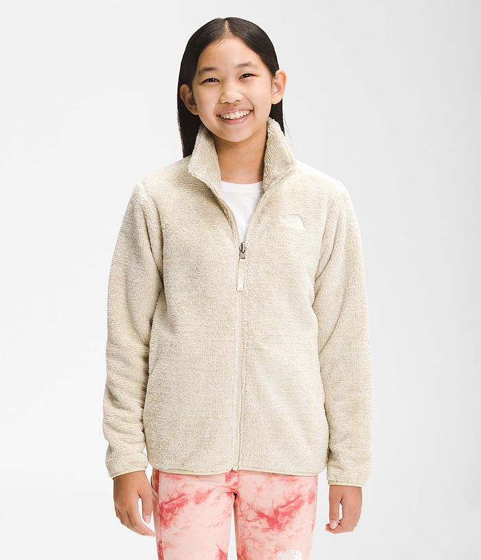 The North Face Jacket Suave Oso Fleece Beige - Girls - Thailand HLQDC-9746